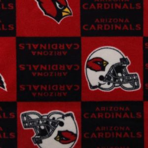 Arizona Cardinals NFL Fleece Fabric by Fabric Traditions