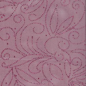 Casa Collection Glitter Organza Scroll