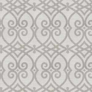 Jaclyn Smith Upholstery Fabric-Gatework Rot/Dove Gray