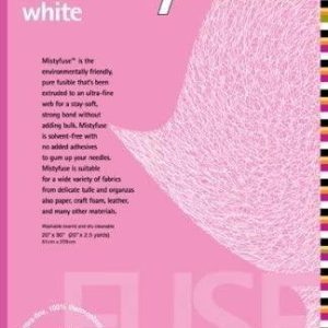 Mistyfuse Misty Fuse 10 Yards White Sheer Fusible Webbing