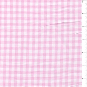 Pink 1/4 Inch Gingham Bolt Fabric