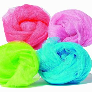 Shiny Nylon Tulle Fabric