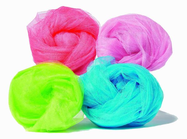 Shiny Nylon Tulle Fabric