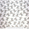 Sleepy Elephants On Clouds Nursery Flannel Fabric - Image 2